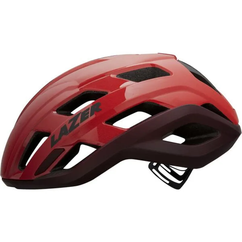 Lazer Strada KinetiCore Road Cycling Helmet - Red-2